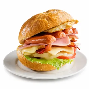 Combazo (1 suprema+3 piña+4tocino+2hotdog+2 queso+2 jamón+1 huevo+gaseosa papas al hilo, cremas y ensaladas )
