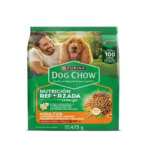 CONCENTRADO DOG CHOW 475G ADULTOS TODOS LOS TAMAÑOS