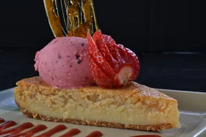 Tartaleta de Turrón de maní con helado