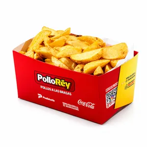 Papas fritas rusticas