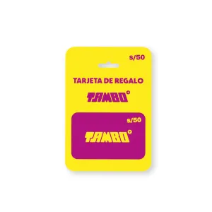 Giftcard Tambo S/. 50