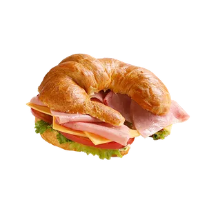 Cuerno con jamón y queso SKU 18654