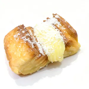 Librito crema pastelera y coco