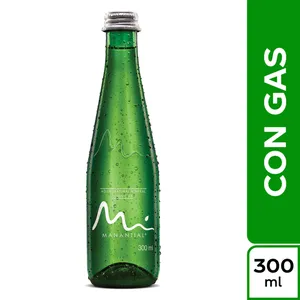 Agua Manantial Con Gas 300ml