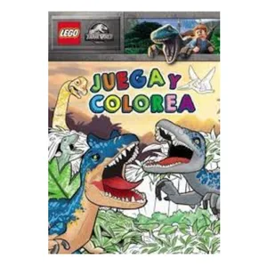 Lego Jurassic world (juega y colorea)