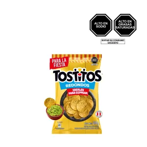 Nachos Tostitos Redondos Sal x 200 g