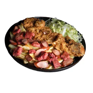 Salchi broaster pecho