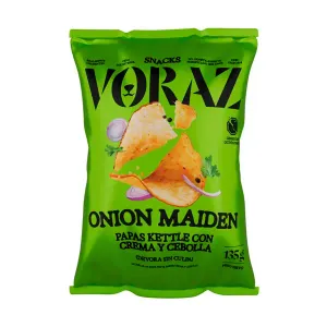 Papas Voraz Crema y Cebolla Bolsa x 135 g
