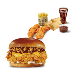 Super Box Big Sandwich Cheddar BBQ