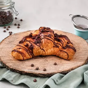 Croissant de chocolate