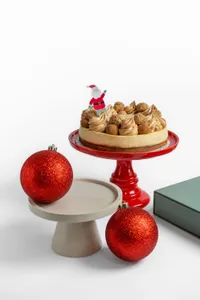 Cheesecake Ponche Navideño