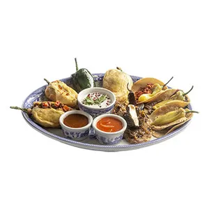 Platón de chiles Surtidos 8 pza SKU 18643