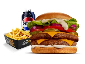 Combo La Clasica Queso Doble