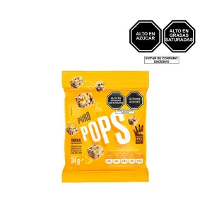 Cereal Choc Puro Pops Tropical X 34 Gr