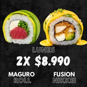 Lunes de Sushi - 2x 8.990
