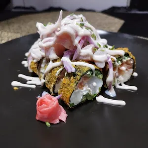 Ceviche sin arroz (Envuelto en Panko Frito)