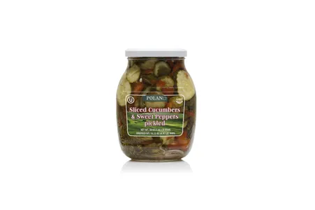 Pepinillo sliced Polan, 850 gr