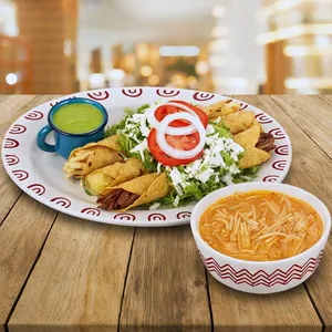 Flautas + Sopa de Fideos