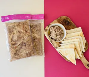 Carne mechada 1 kilo cerdo