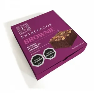 533 - Brownie chocolate nuez 248gr. (4 Unidades)