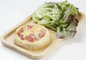 Quiche de Jamón y Queso