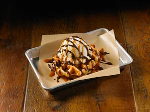 Waffle & Ice Cream