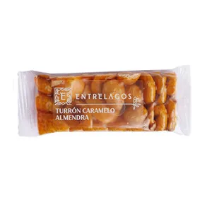 479 - Turrón caramelo almendra 35 gr.