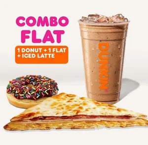 Combo Flat+Ice Latte.