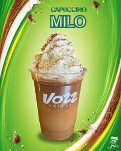 Capuchino Milo Frio
