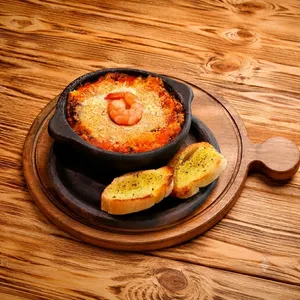 Canelones de camarón