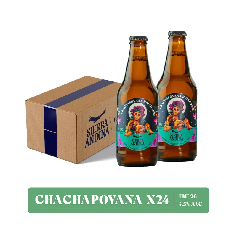 24 pack Chachapoyana Kolsch 24 pack Chachapoyana Kolsch