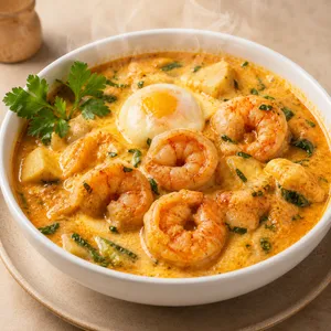 Chupe de langostinos