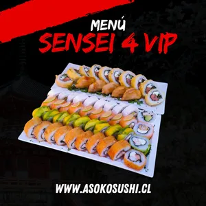 Menú Sensei 4 VIP