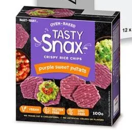 Tasty Snax Camote Morado 100gr Eaty