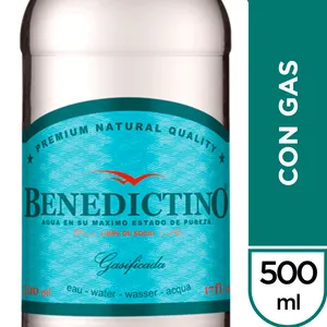 Benedictino con gas 500cc