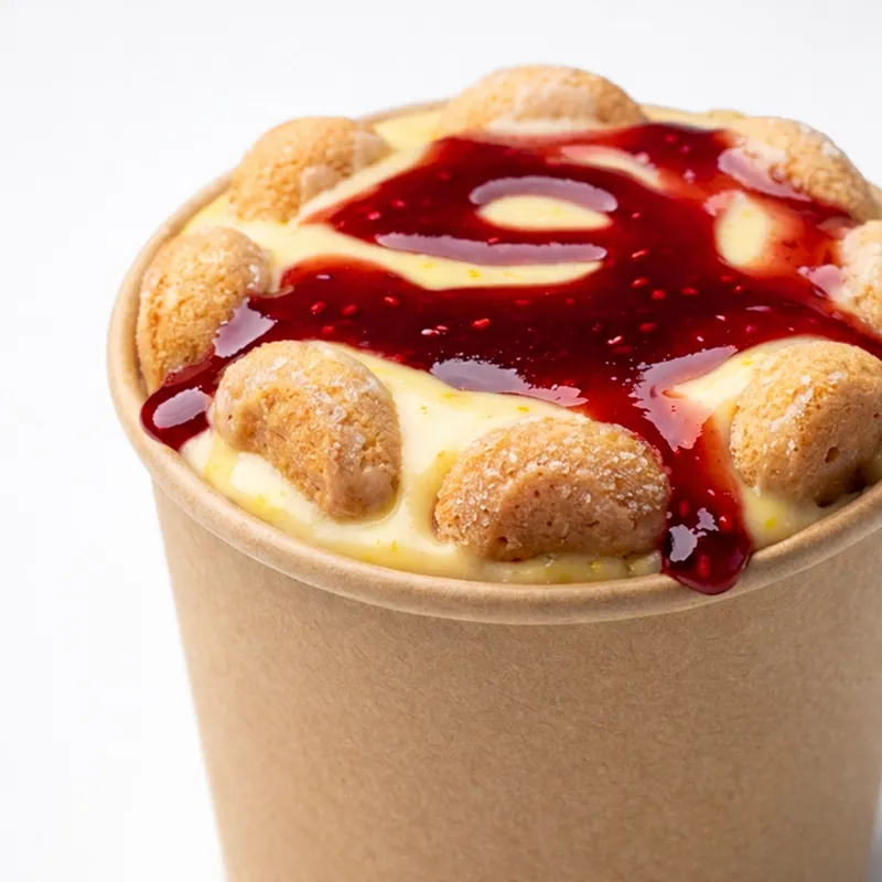 Tortita Helada de la Memé Frambuesa