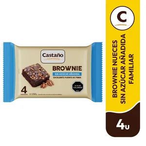Brownie Sin Azúcar Añadida 4 unidades