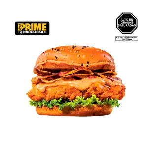 Hamburguesa Prime Chicken Diablo Renzo Garibaldi