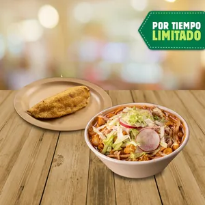 Antoja-2: Pozole + Quesadilla