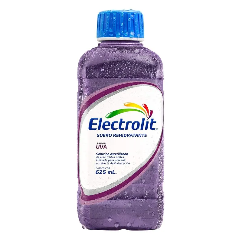 Suero hidratante electrolit uva x 625 ml Suero hidratante electrolit uva x 625 ml