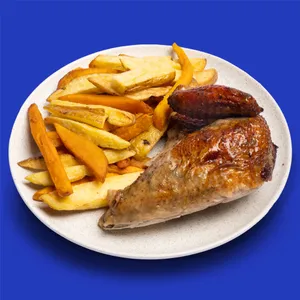 1/4 Pollo + Mix Fritos