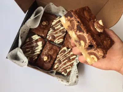 5 brownies + una galletota