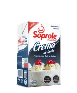Crema láctea Soprole, 1 lt