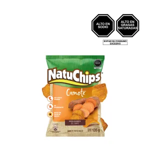 Snack NatuChips Camote Dulce x 135 g