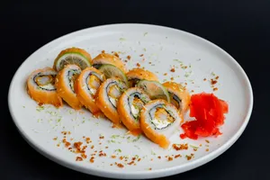 Salmon Aburi Roll