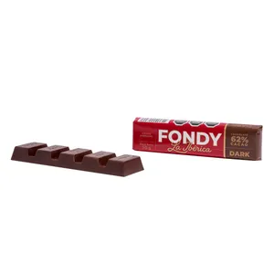 Fondy Dark La Ibérica 62% cacao 50g x 10 pzas