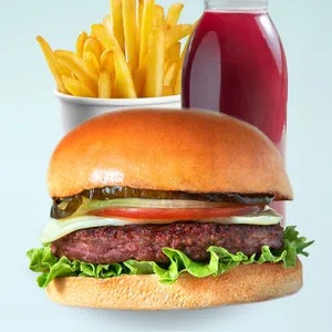 Combo Personal Veggie Burger