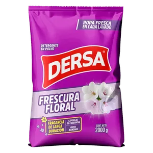 DETERGENTE EN POLVO DERSA 2000G FRESCURA FLORAL