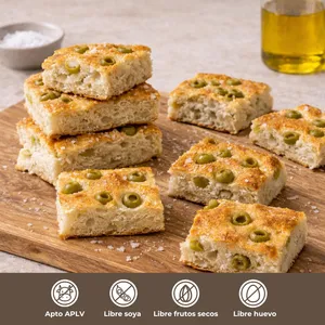 Focaccia Masa Madre Aceituna