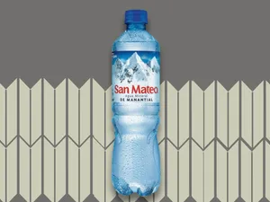 Agua san mateo con gas